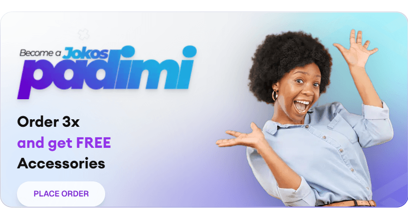 Become a JOKO’s PADIMI - 3x your purchase benefits